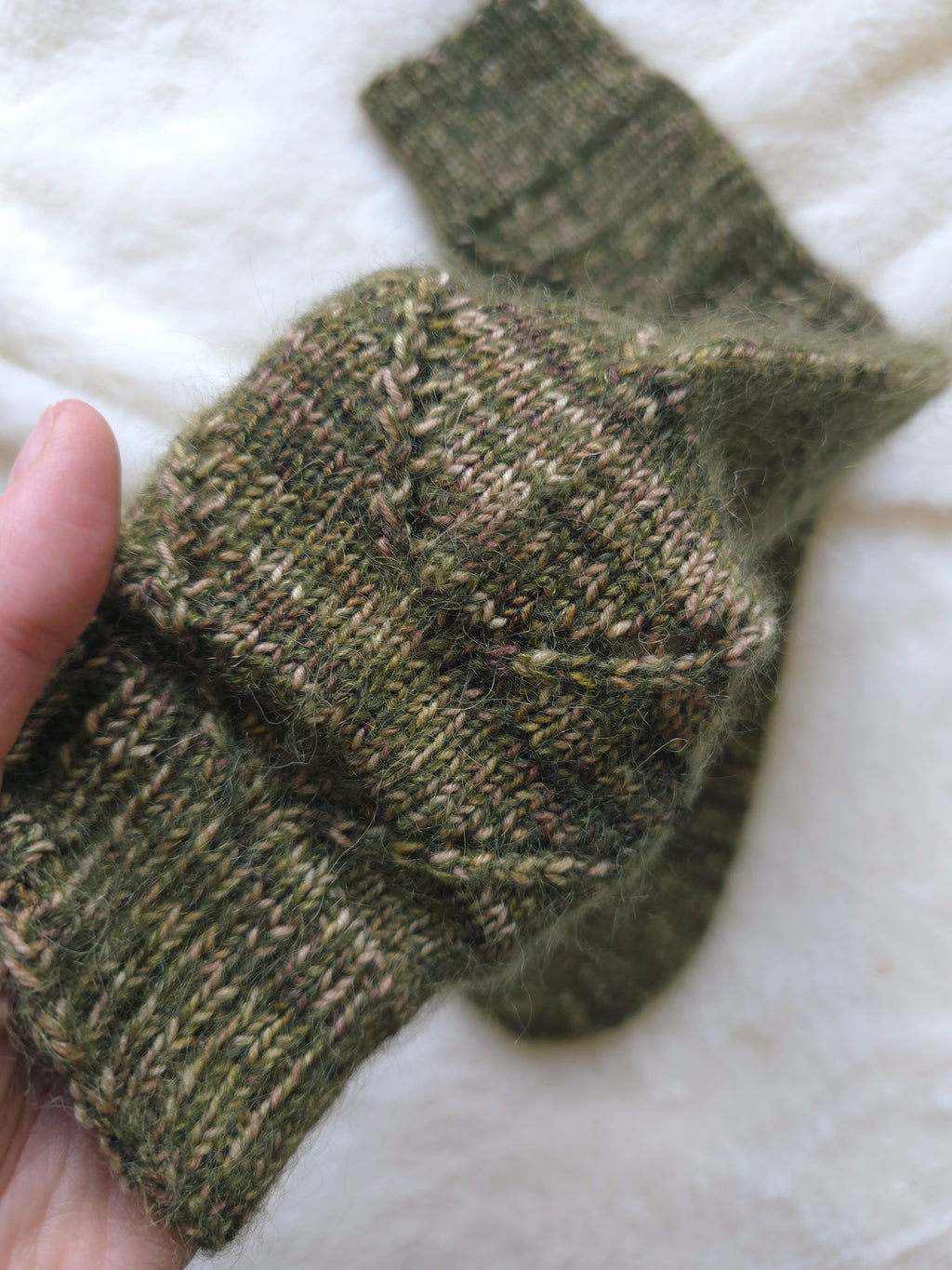 Meža zaļās, mīkstās un ērtās vilnas zeķes. Pēdas garums 24cm