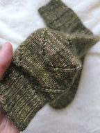 Meža zaļās, mīkstās un ērtās vilnas zeķes. Pēdas garums 24cm